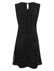 A-line Lace Spring Summer Polyester Little Black Dress 