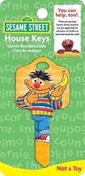 Sesame Street Ernie Schlage SC1 House Key