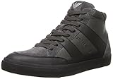 Armani Jeans Men's Color Block Hightop Fashion Sneaker,Green,42 EU/8.5 M US
