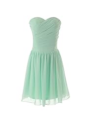 Chiffon 2015 Tiered Sweetheart Short Prom Dress 