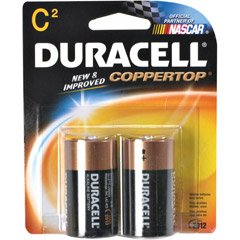Duracell  Batteries / 2 C - size batteries