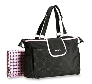 Carter's Big Dot Tote Diaper Bag