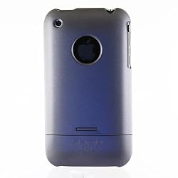 Seidio Innocase II Surface Soft Touch Case for iPhone 3G and 3GS - Sapphire Blue