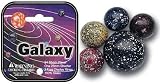 Mega Marbles - GALAXY MARBLES NET (1 Shooter Marble, 24 Player Marbles & 2 Display Rings)