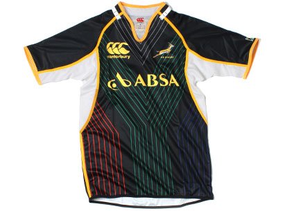 South Africa 2011/12 Heritage Rugby Training Shirt - size L South Africa 2011/12 Heritage Rugby Training Shirt - size L
