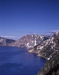 Oregon's 'Bottomless' Crater Lake Photograph - Beautiful 16x20-inch Photographic Print by Carol M. Highsmith