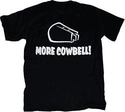 SNL More Cowbell T-shirt Black