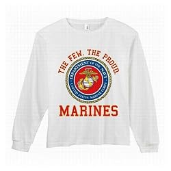 The Few. The Proud. Marines Logo Long Sleeve T-Shirt