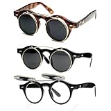 John Lennon Flip Sunglasses Eyeglasses Round Nerd Dork