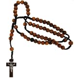 Bi Color Wooden Rosary Wood