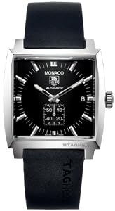 Tag Heuer Monaco Black Mens Watch WW2110.FT6005