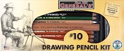 General Pencil Drawing Pencil Kit, 12-Piece