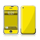 Solid State Yellow Design Protective Skin Decal Sticker for Apple iPhone (2G)1st Generation