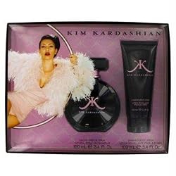 Gift Set -- 3.4 oz Eau De Parfum Spray + 3.4 oz Body Shimmer Lotion