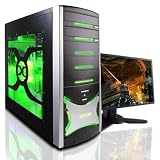 Titanium Gamer AMTI9001 Gaming Computer with AMD 2.5GHz Athlon 64 x2 Dual-Core 4800+, 2GB DDR2/800, 250GB SATAII, DVD-RW, Built-in AMD Radeon 3000 shared Video, 450 watt Power Supply, Microsoft XP Home Edition