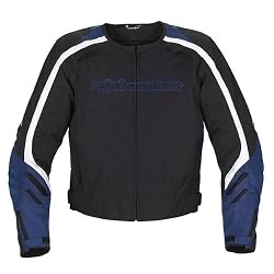Alpinestars Exile Men's Textile Road Race Motorcycle Jacket - Black/Blue