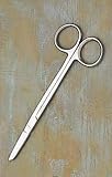 American Diagnostic Corporation 3410 Corrosion Resistant Surgical Stainless Steel 5 1/2" Straight Mayo Dissecting Scissors