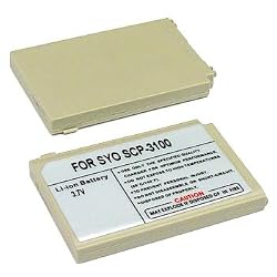 Brand New Sanyo SCP-3100, SCP-2400 Standard Lithium-Ion Battery (850mAh)