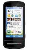 Nokia C6 Unlocked GSM Phone with Easy E-mail Setup, Side-Sliding Touchscreen, QWERTY, 5 MP Camera, and Free Ovi Maps Navigation (Black)