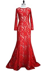 Sheath Long Sleeves Prom Dress 