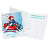 Mario Kart Wii Invitations (8) Party Supplies