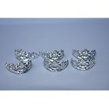 A 6 Pack of Doll Crowns in Silver Made to Fit the Barbie Doll