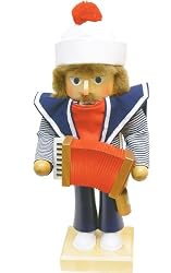 German Nutcracker - Sailor with Accordian