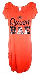 Asymmetric Rayon/Spandex Round Neck General Print Short Thigh Length  Dress