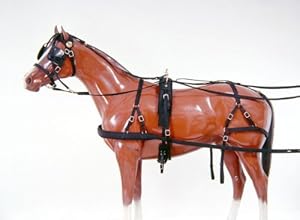 Tough 1 Herculean Nylon Driving Harness Black Adju