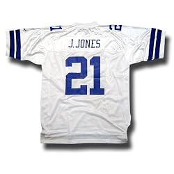 Julius Jones #21 Dallas Cowboys Replica NFL Player Jersey (White)