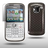 NOKIA E5 BLACK GEL COVER CASE
