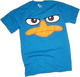 Perry Platypus - Face - Phineas & Ferb Adult T-Shirt