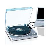 Excalibur 491 SoundMaster Classic Phonograph and CD Player (Oak)