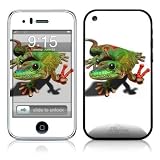 Peace Gecko Design Protector Skin Decal Sticker for Apple 3G iPhone / iPhone 3GS 3G S
