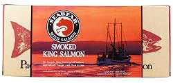 SeaBear Smoked King Salmon, 16-Ounce Unit