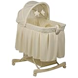 Kolcraft Light Vibes Rocking Bassinet, Bennett