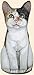 Fiddler's Elbow Calico Kitten Cat Mini Door Stop Paperweight