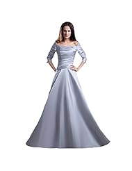 Floor Length Off the Shoulder Evening Dress/Maxi Dress 