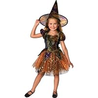 Let's Pretend Child's Elegant Witch Costume, Medium