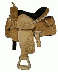 13" Barrel Racing Saddle By Double T
