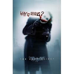 The Dark Knight (Why So Serious?) Movie Poster Print - 22" X 34"