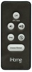 iHome iH11 Alarm Clock with Dock for iPod (Black)