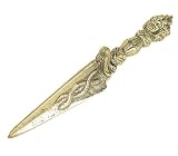 Tibetan Buddhist Brass Phurba, Ritual Symbolic Dagger