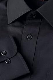 Cotton Rich Quick Iron Classic Collar Plain Shirt