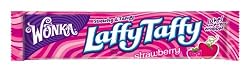 Wonka Stretchy & Tangy Laffy Taffy, Strawberry Fresa, 1.5-Ounce Packets (Pack of 36)