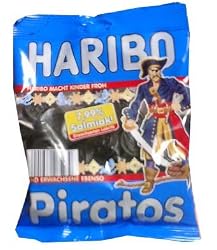 Haribo Piratos, Salmiak, 200 g