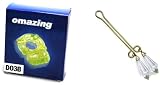 Hidden Flower Clear Cleopatra Clit Jewels Omazing Intensive Reusable Vibrating Ring