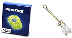 Hidden Flower Clear Cleopatra Clit Jewels Omazing Intensive Reusable Vibrating Ring