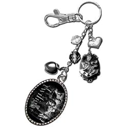 Twilight Keyring Bag Clip Image "Bella and Cullens" NEW