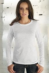 Bella Ladies' Gretchen Burnout Long Sleeve T-shirt